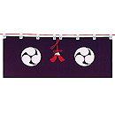 【神具】神前幕 上品　巴紋　190 - 45cm